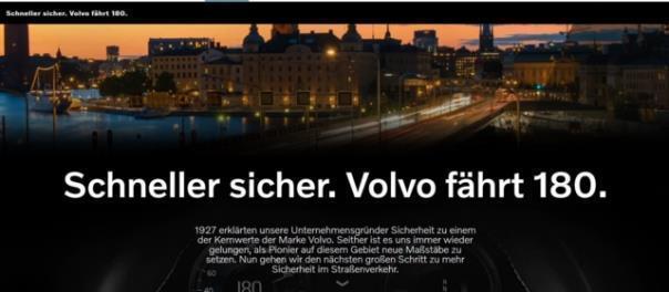 Volvo-Internetauftritt.  Foto: Auto-Medienportal.Net/Volvo